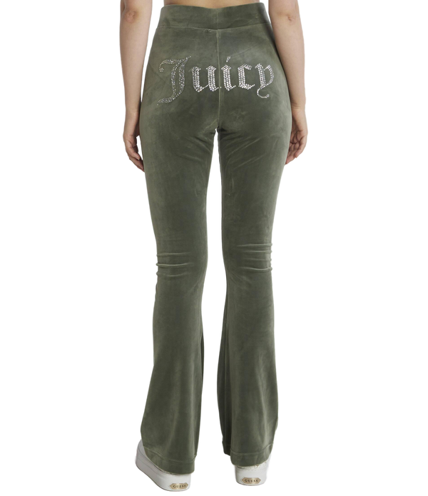 pantalone freya flare w/logo juicy couture