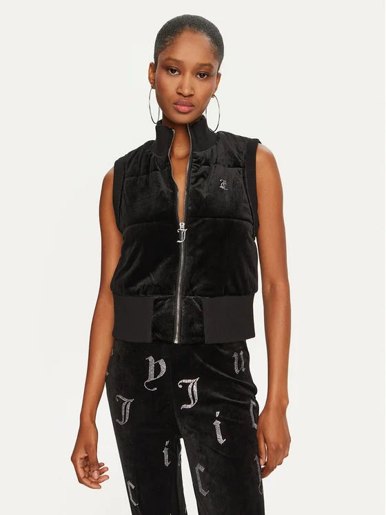 gilet thunder velour  juicy couture