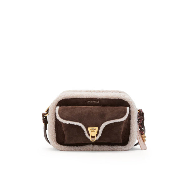 borsa handbag suede ecosheraling coccinelle