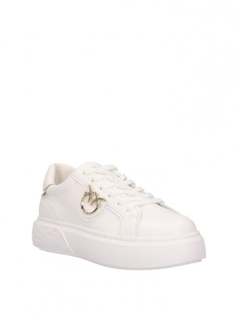 Sneaker calf leather mirr pinko