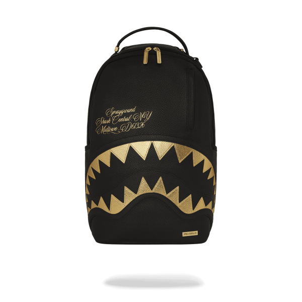 zaino shark central gold sprayground
