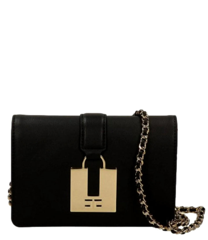 pochette a tracolla con logo a lucchetto