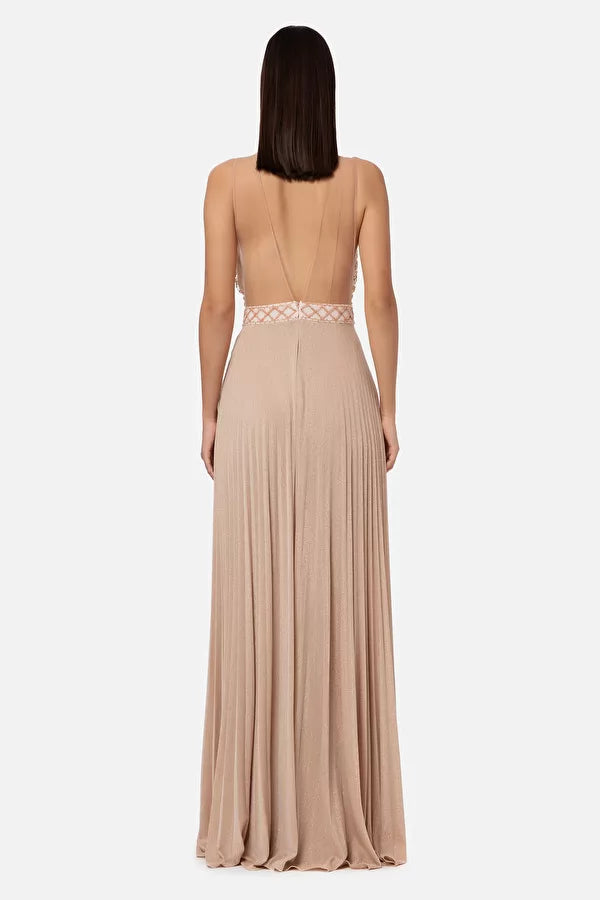 Designer red carpet dress Elisabetta Franchi