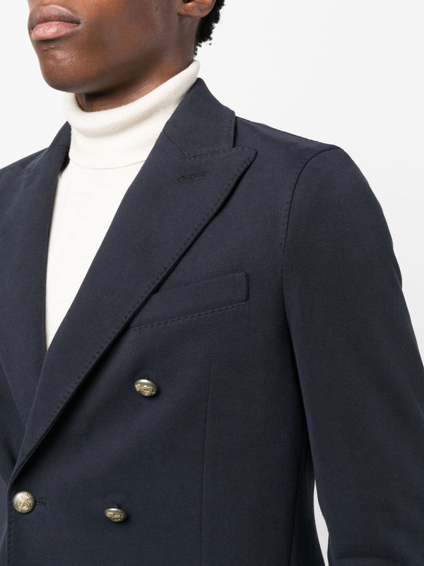 Double-breasted sweatshirt jacket CN3582 Circolo 1901