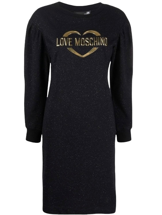 LOVE MOSCHINO LUREX DRESS W5C4201M4308