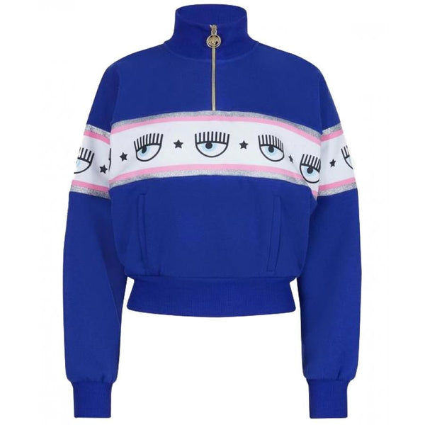 Maxi logomania acetate sweatshirt Chiara ferragni 71CBIF02